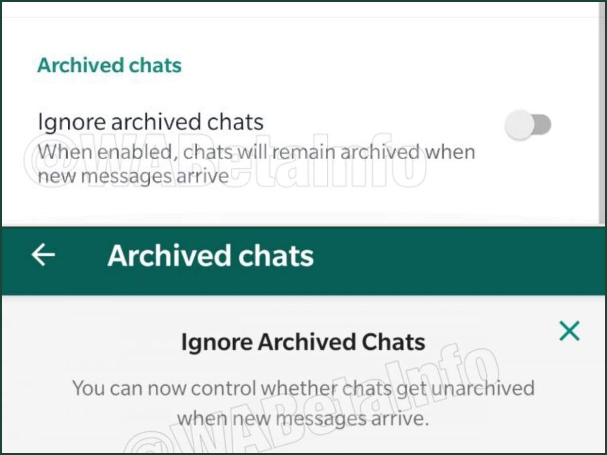 Hiding chats may become simpler