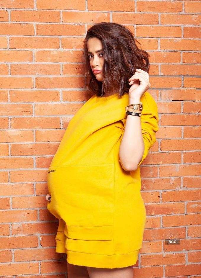 Surveen Chawla blessed with a baby girl, shares first glimpse of the newborn