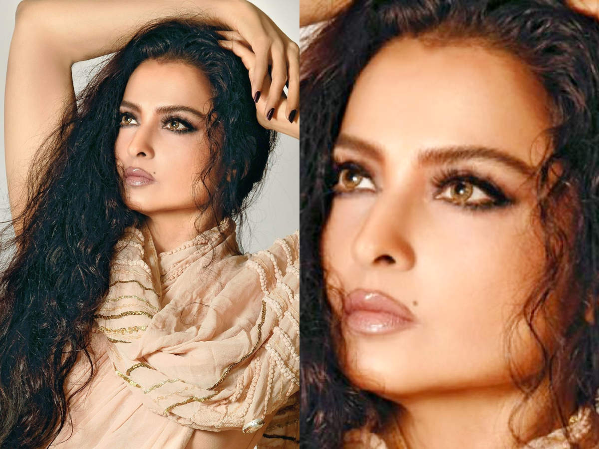 The Secret Behind Rekha S Ageless Beauty The Times Of India