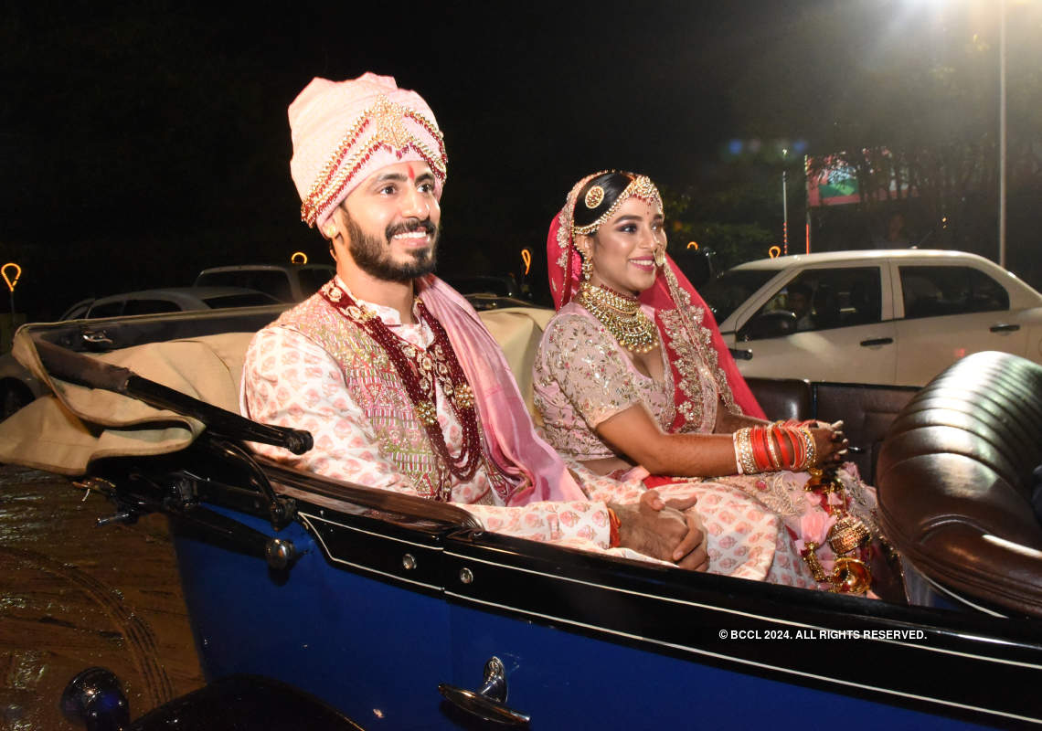 TV actor Anmol Pranami and Rosi Das' wedding ceremony