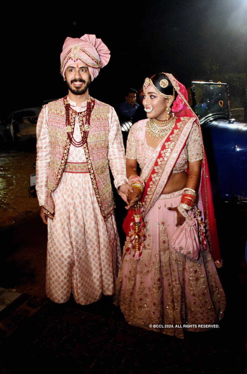 TV actor Anmol Pranami and Rosi Das' wedding ceremony