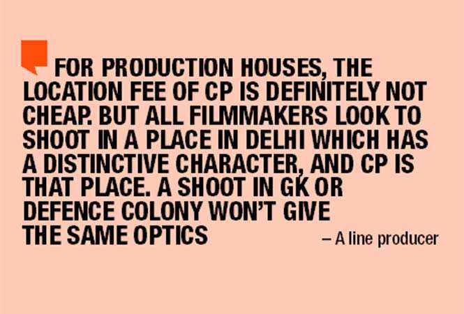 Film Shoots Return To Connaught Place Hindi Movie News Times Of India