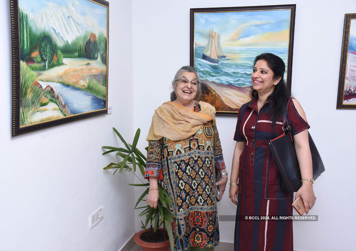 A painting exhibition with a cause