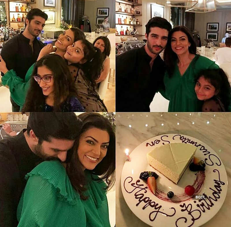 Sushmita Sen’s 'Family Selfie' with beau Rohman Shawl & daughters