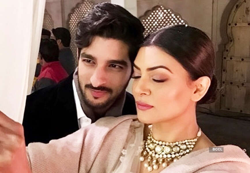 Sushmita Sen and Rohman Shawl pictures