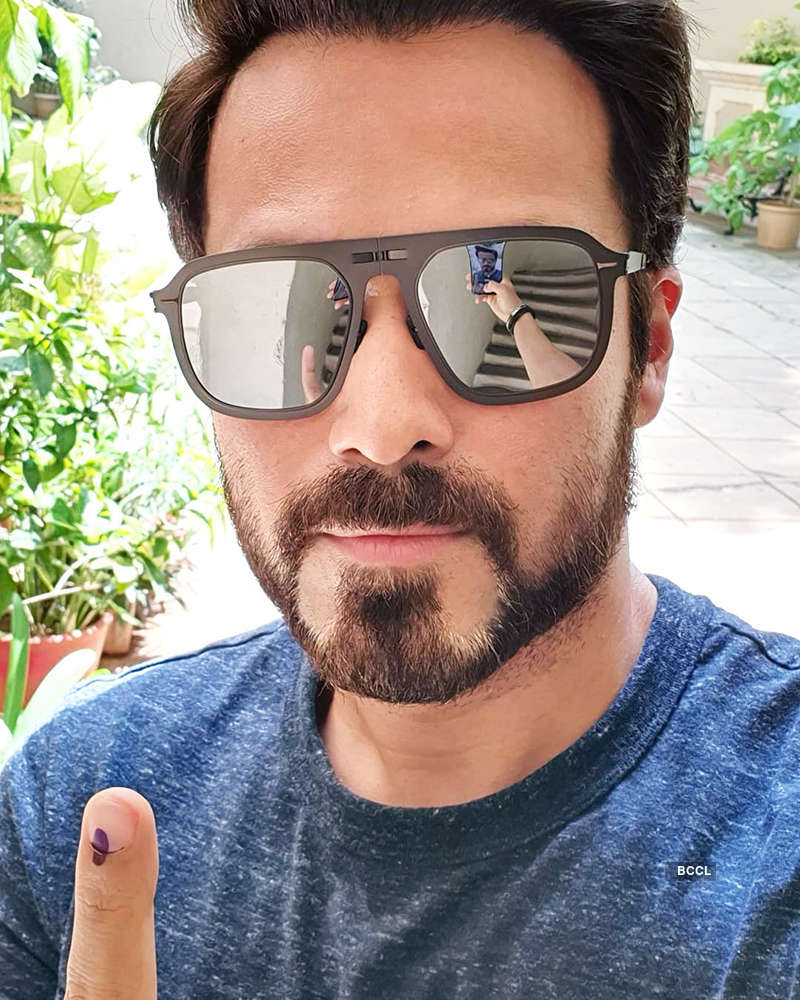 Shah Rukh Khan, Deepika Padukone, Anushka Sharma, Salman Khan & others cast their vote