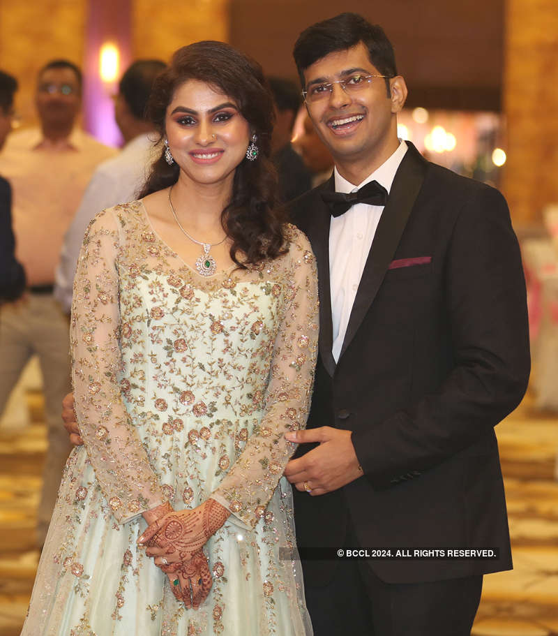 Anirudh and Avni Jain's grand wedding reception