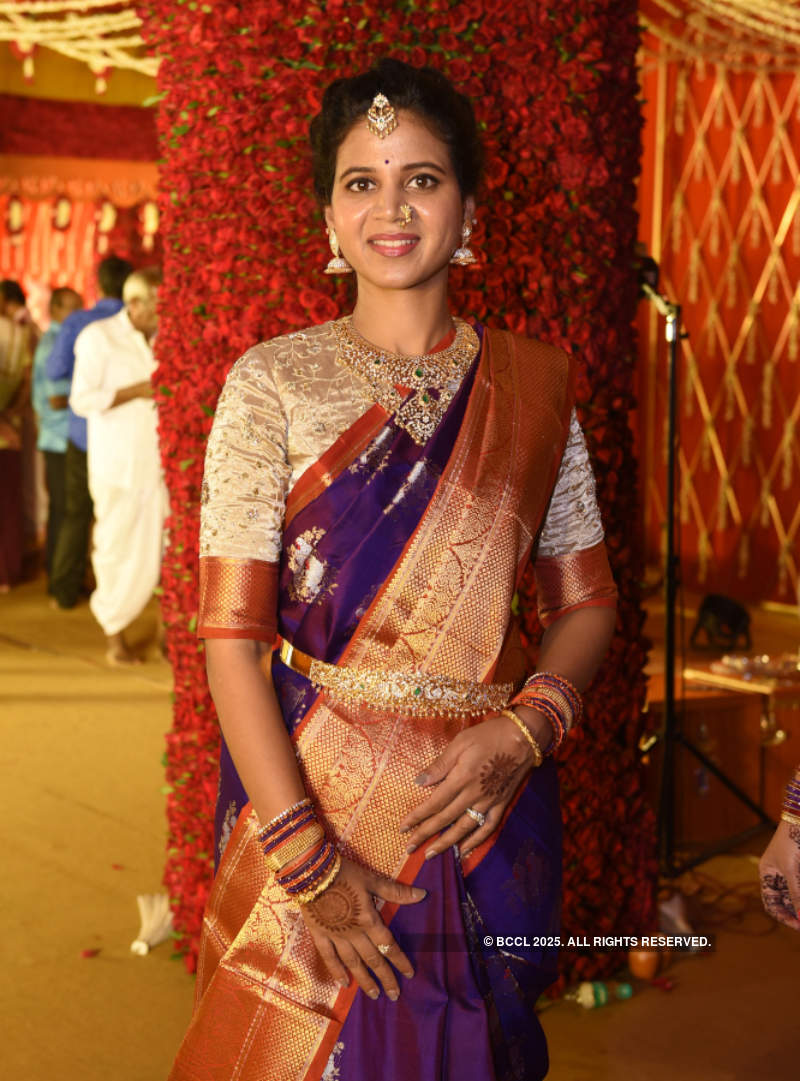 Bhoomika and Trishul Ram's starry wedding