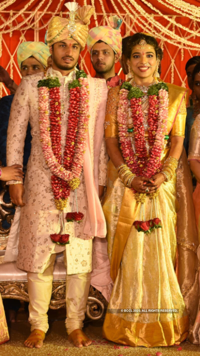 Bhoomika and Trishul Ram's starry wedding