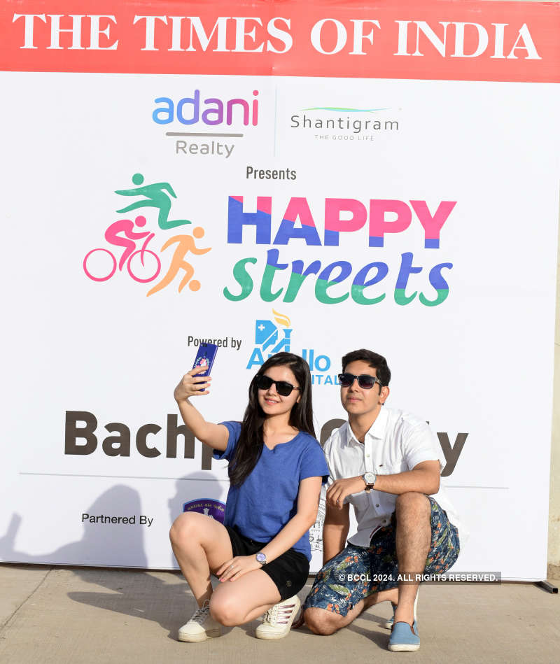 Ahmedabadies have a gala time at Happy Streets