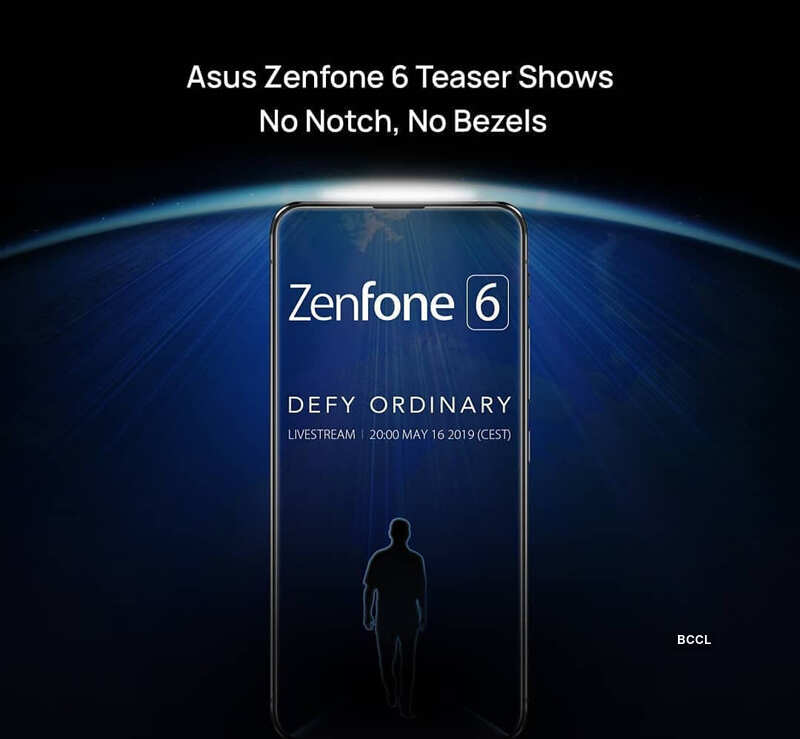 Asus Zenfone 6 may feature notch-less design, pop-up selfie camera