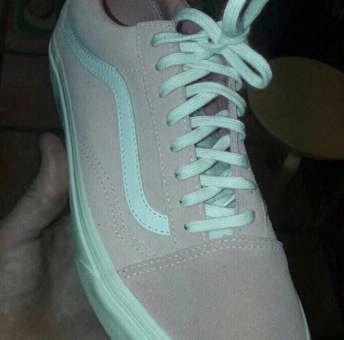 Is this shoe pink or grey? What you see 