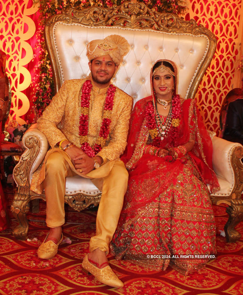 Roushani Upadhyay and Dhaval Pandey's wedding ceremony
