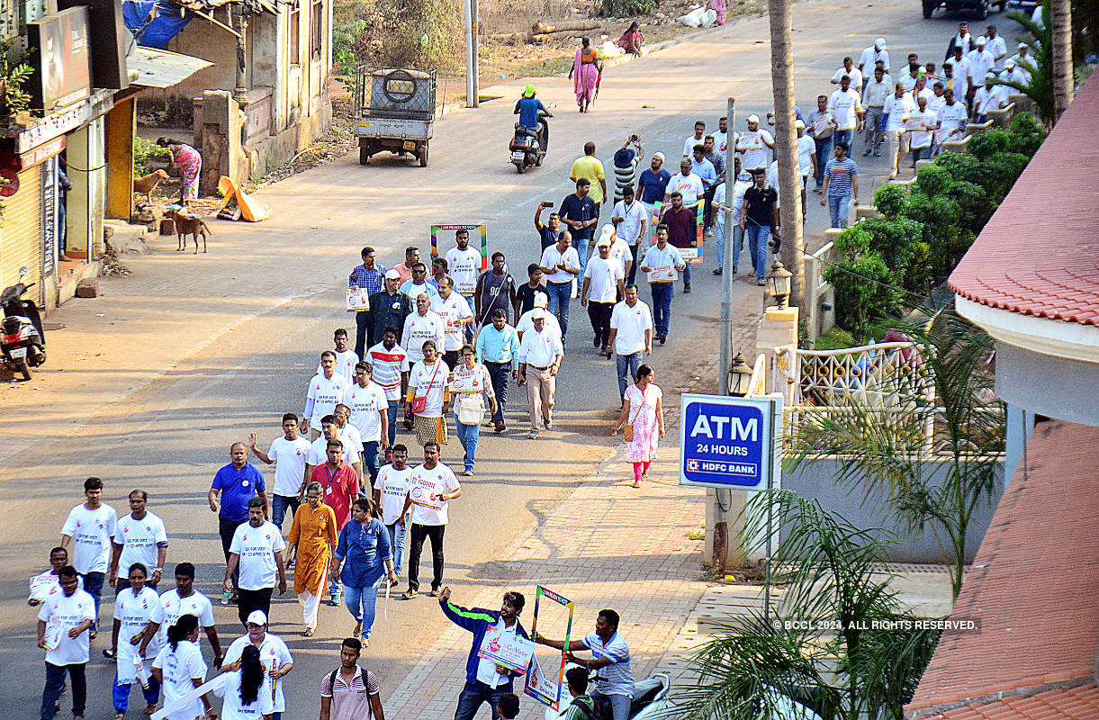 Goans take part in 'Walkathon'