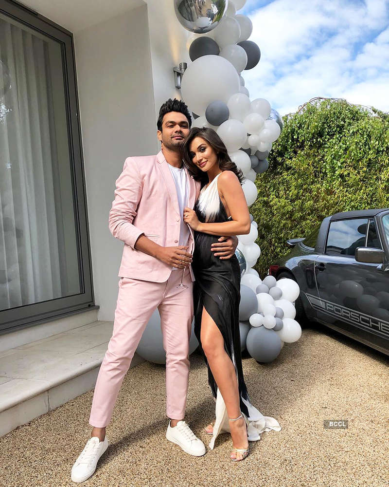 Adorable pictures from Amy Jackson's son's birthday celebration