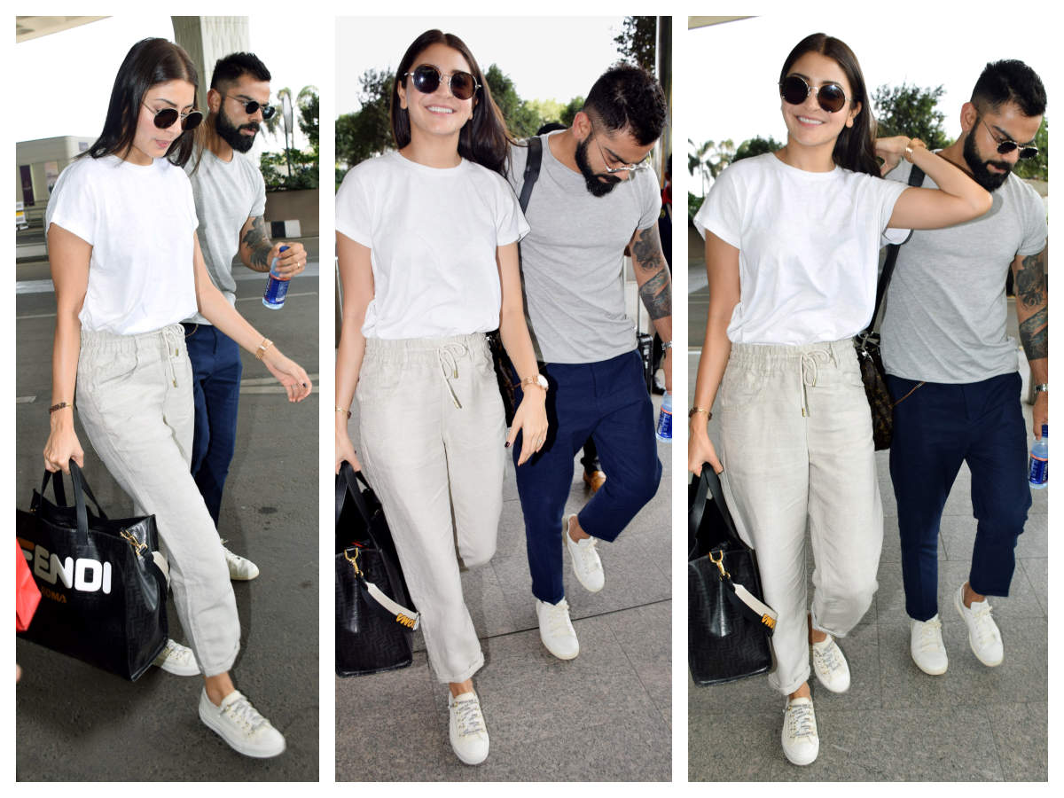 Anushka Sharma's airport look is the comfiest she's looked in a while! 