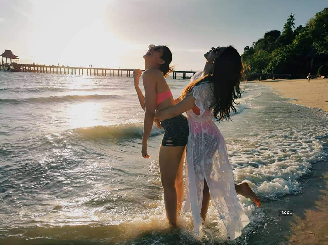 Shama Sikander raises the temperature in stylish beachwears as she holidays in style!