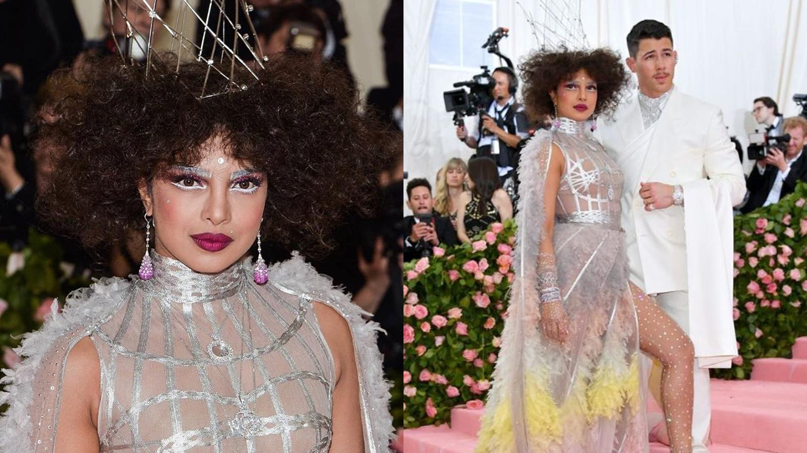   Met Gala 2019: Priyanka Chopra and Nick Jonas dazzle their coordinated outfit 