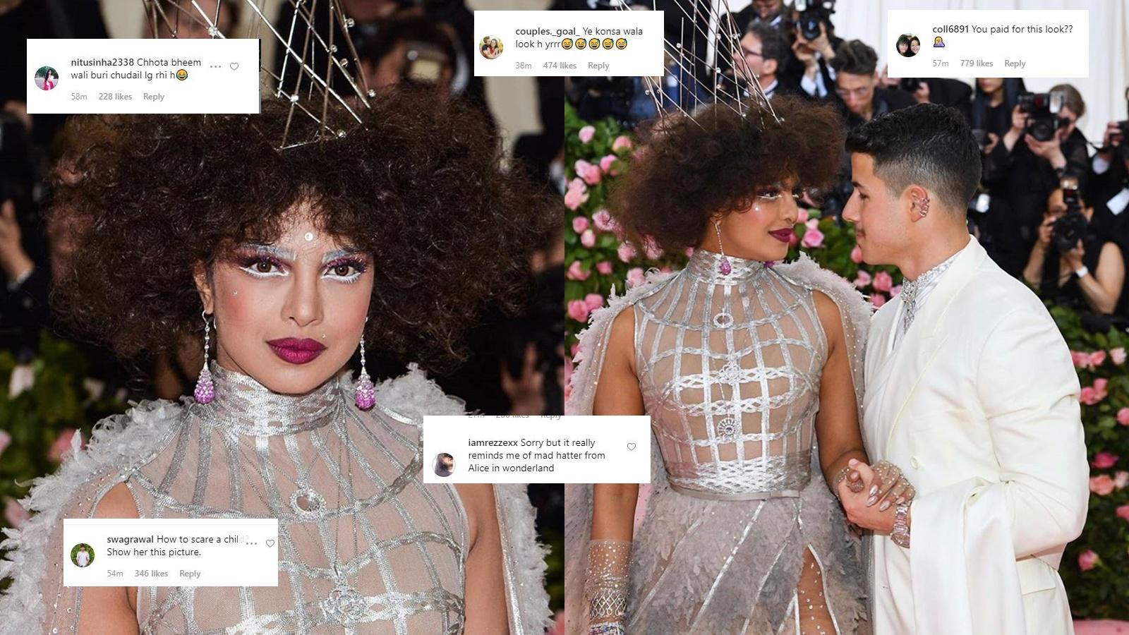   The Met Gala 2019 by Priyanka Chopra is hilarious 