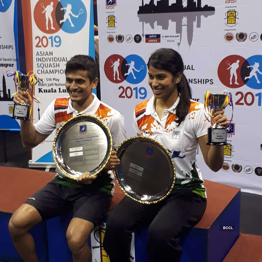 Joshna Chinappa and Saurav Ghosal win Asian Individual Squash Championships 2019