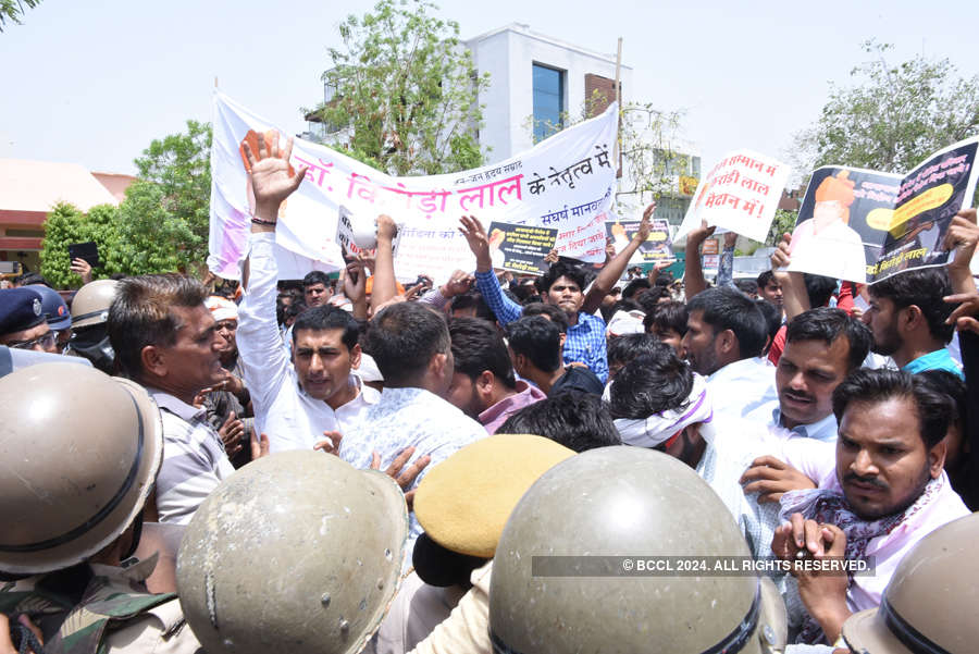 Alwar gang-rape case: Protest held against police inaction