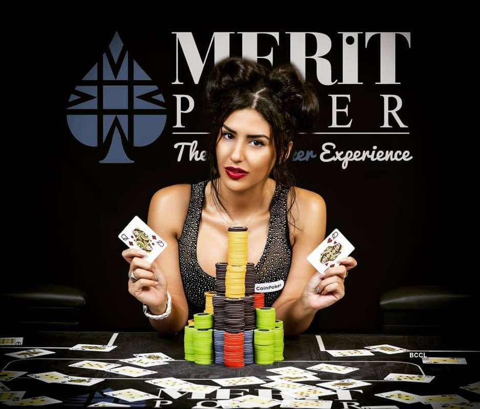 Iranian beauty queen Melika Razavi chases the poker game around the world