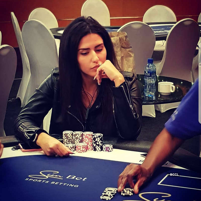 Iranian beauty queen Melika Razavi chases the poker game around the world