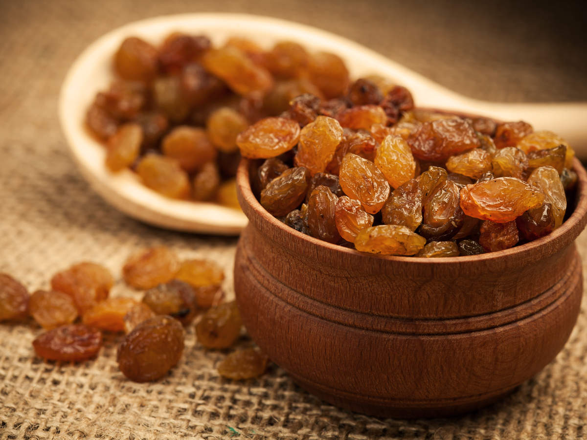 Here's why you should eat raisins everyday! - Times of India