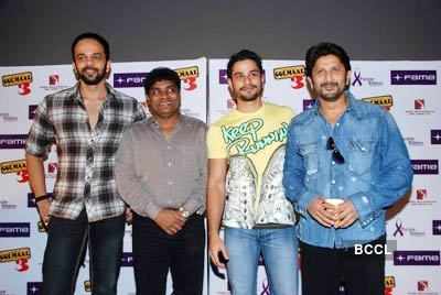 'Golmaal 3' team with kids