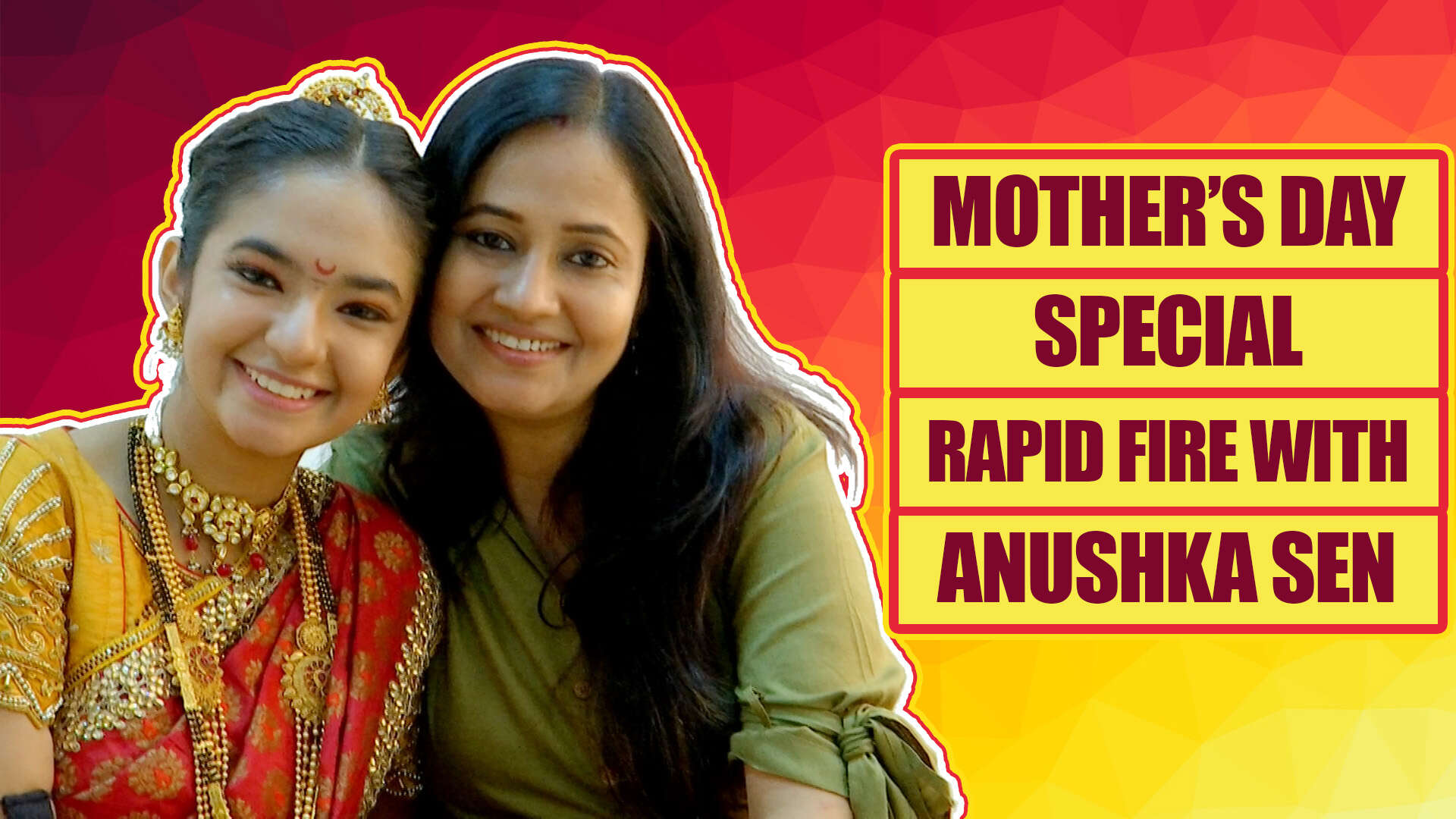 Jhansi Ki Rani actress Anushka Sen plays Rapid Fire on Mother's day