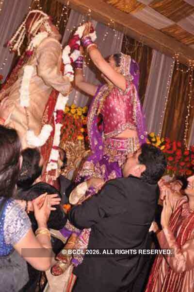 Barkha Kaul's wedding