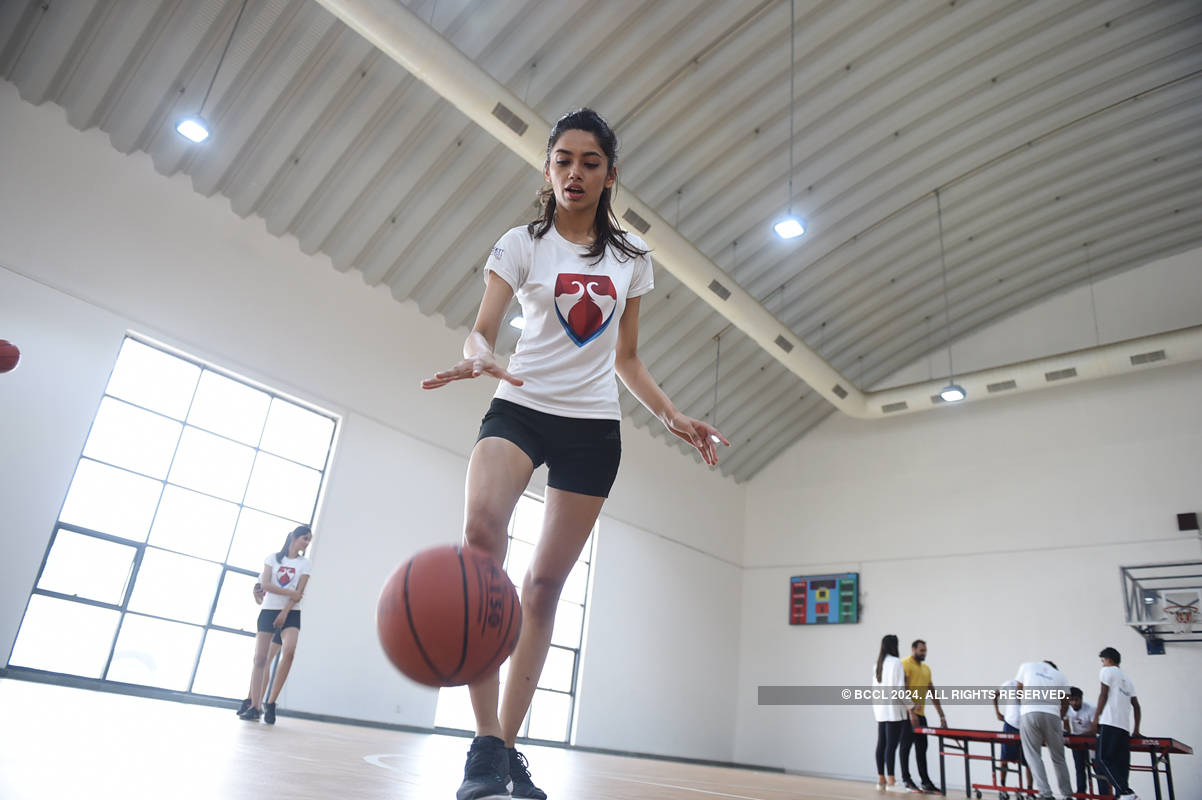 Miss India 2019 finalists at Bennett University's Sports Day