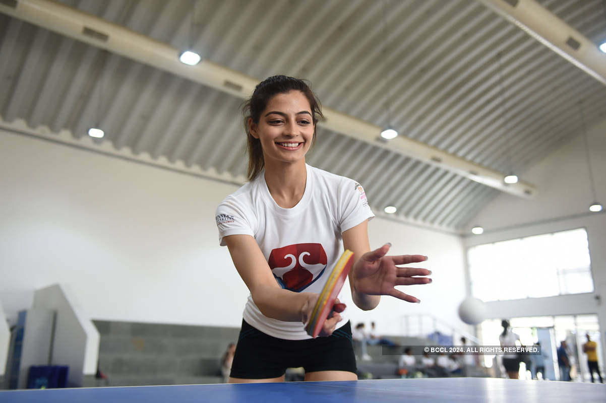 Miss India 2019 finalists at Bennett University's Sports Day