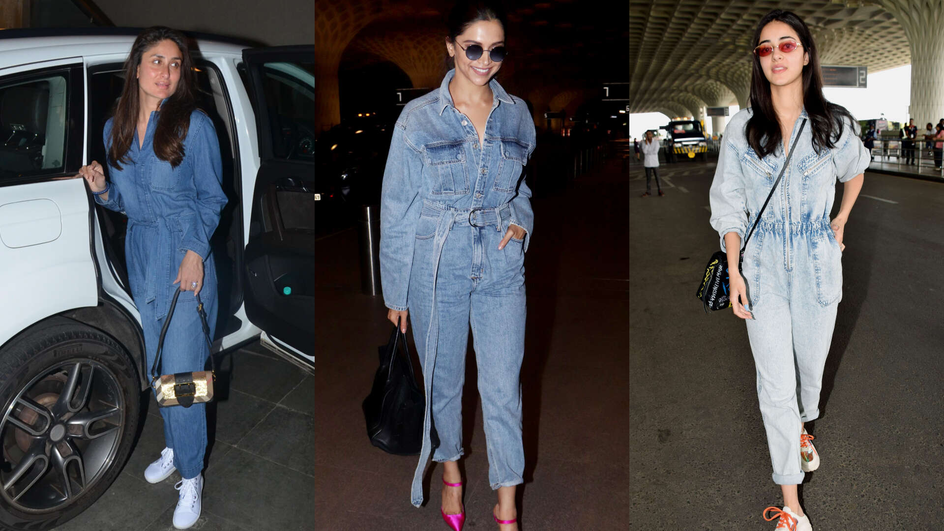 Deepika Padukone, Ananya Panday and Kareena Kapoor make a case for DENIM OVERALLS