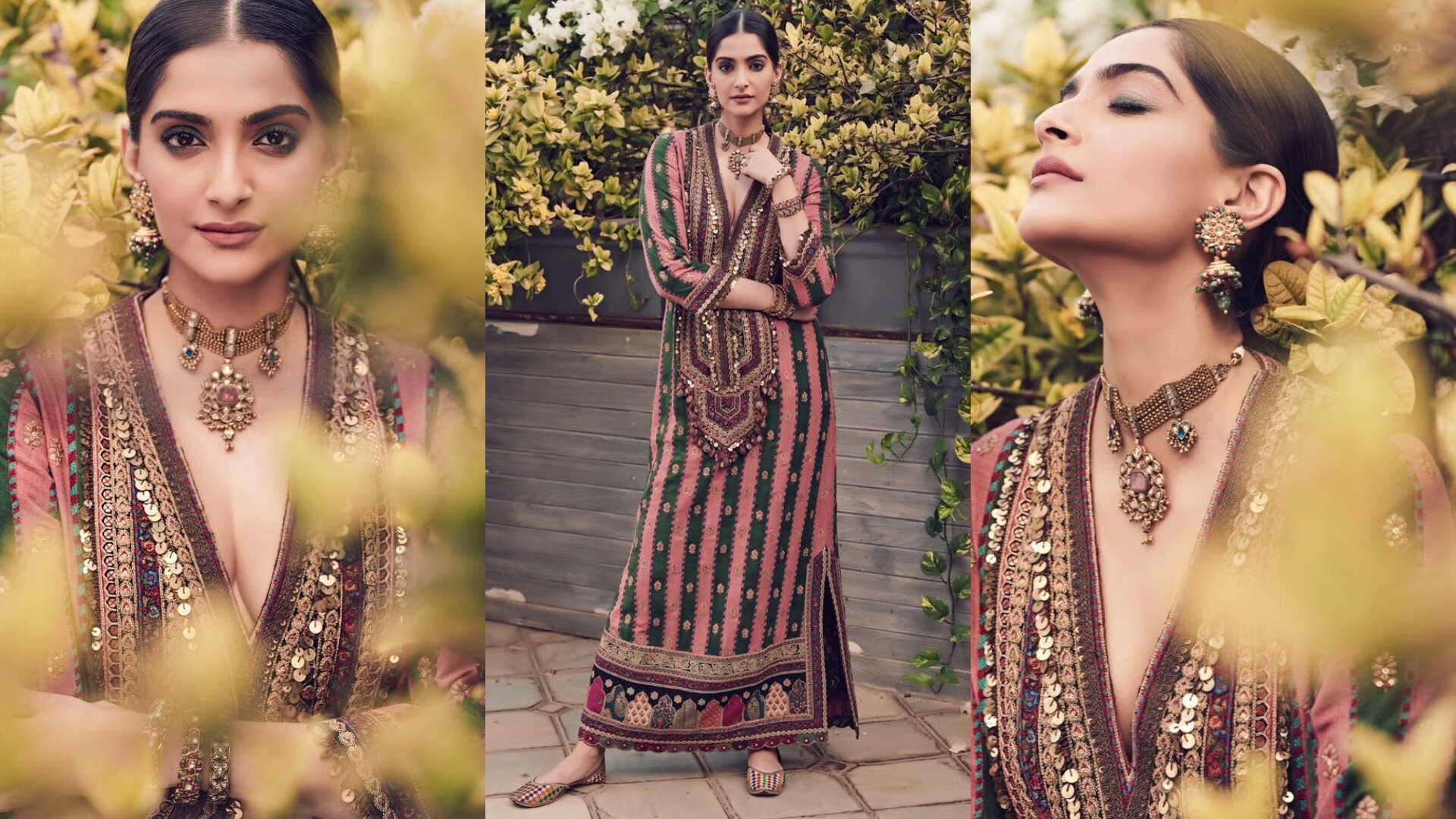 Sonam K Ahuja rocks a boho chic kurta by Sabyasachi