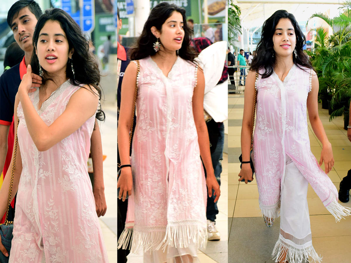 Photo: Try out Janhvi Kapoor's new cool ethnic look this summer