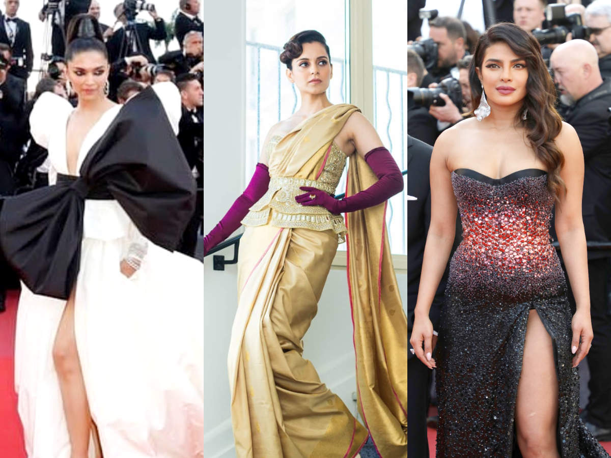 Deepika Padukone, Kangana Ranaut and Priyanka Chopra go DRAMATIC and SEXY at Cannes 2019 The Times of India