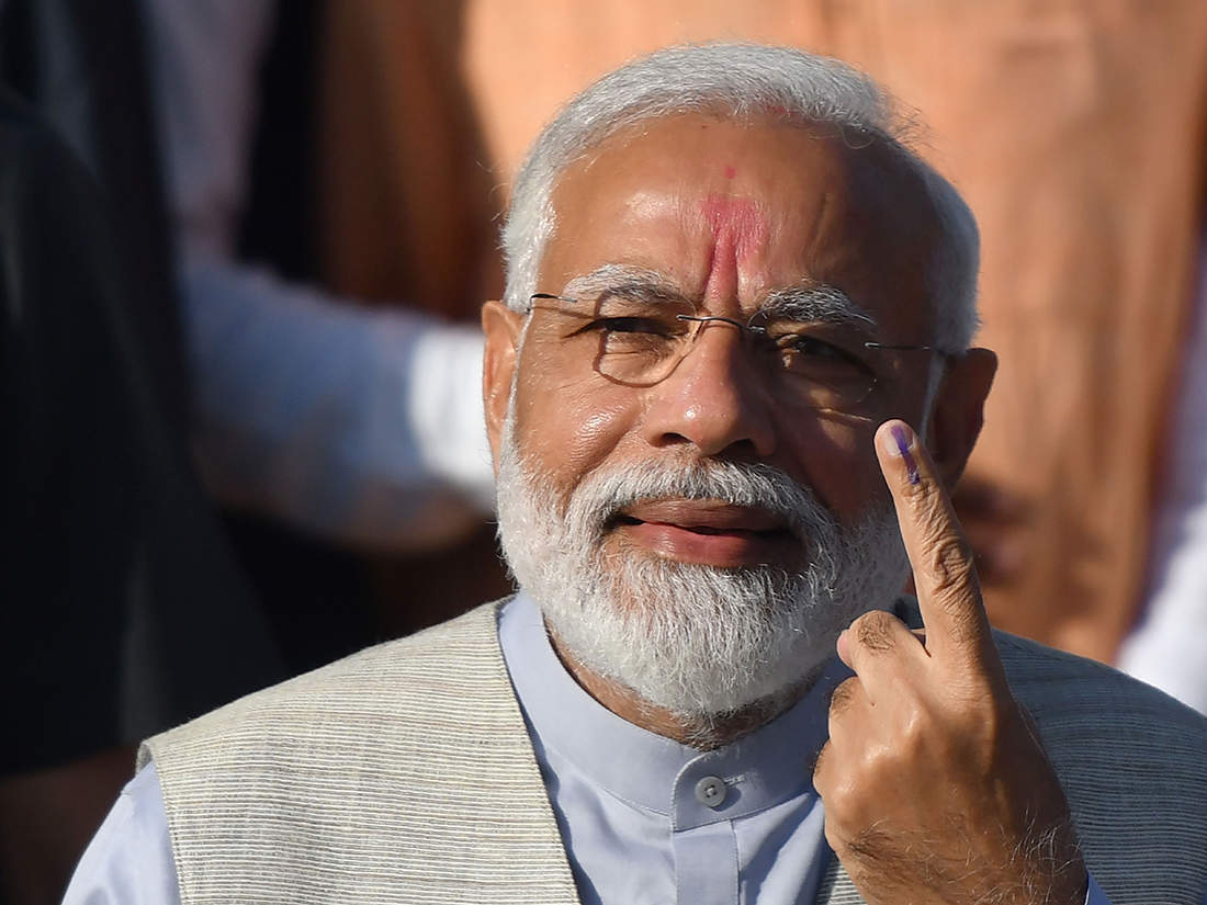 Best pictures from Lok Sabha Elections 2019