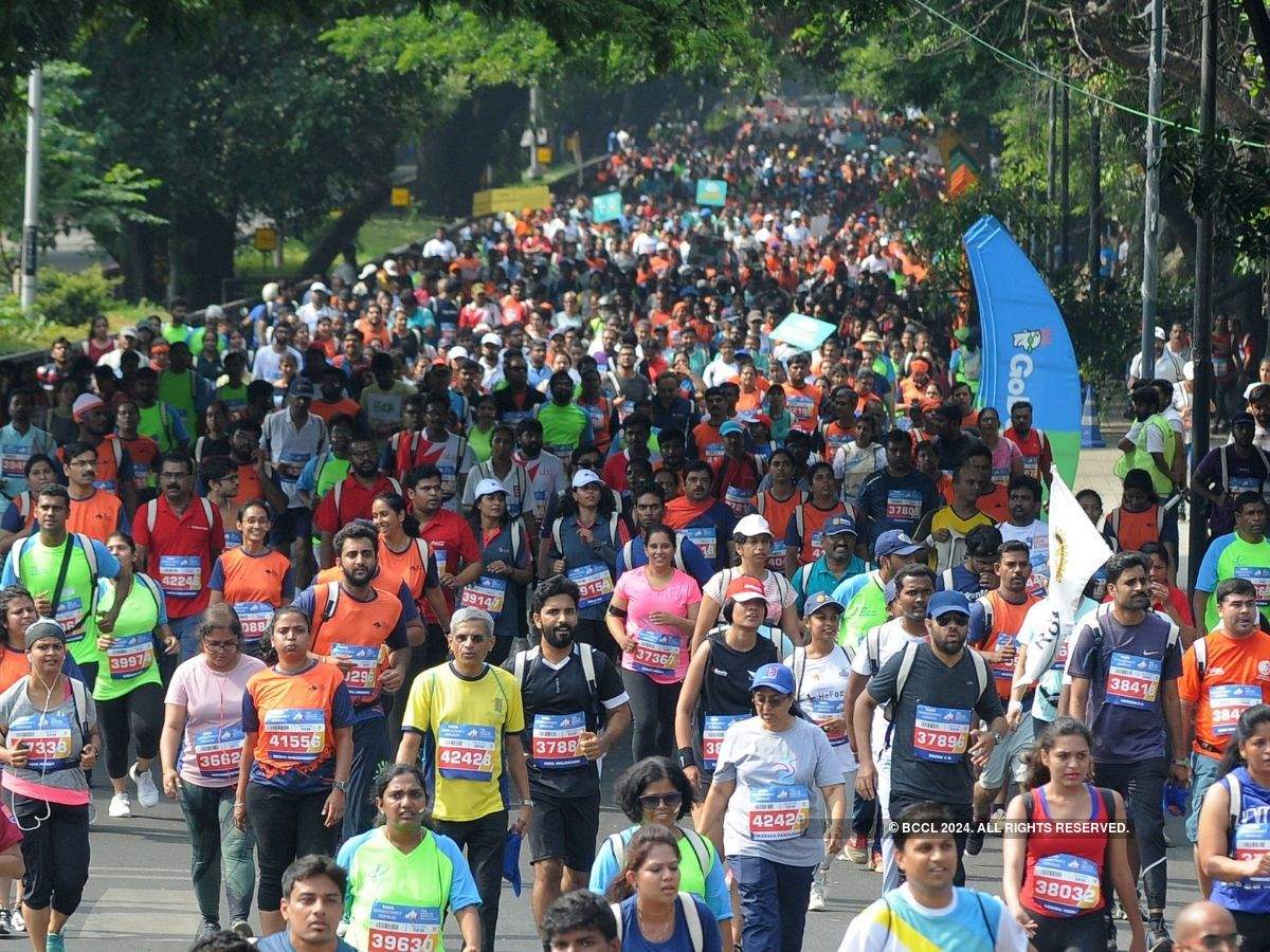 Photos Over 25,000 people participated in the TCS World 10k run in