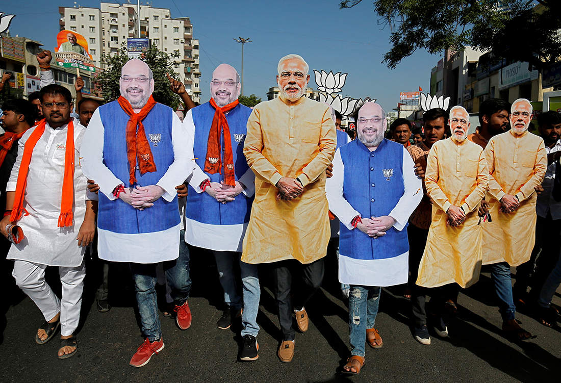 Best pictures from Lok Sabha Elections 2019