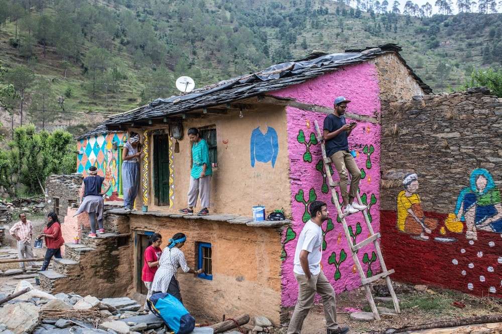 Saur village painting | Times of India Travel