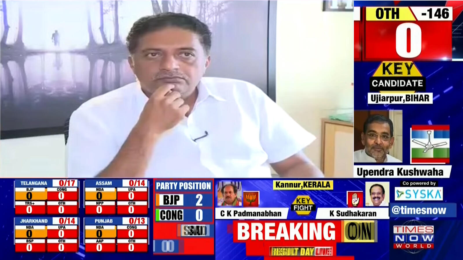 Election Results 2019: People disillusioned with NDA govt, will out PM Modi, says Prakash Raj