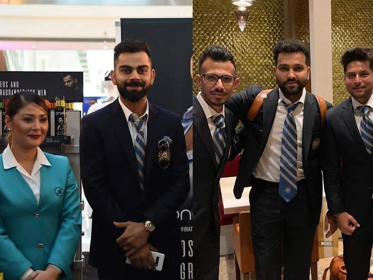 Indian team reaches England for World Cup 2019