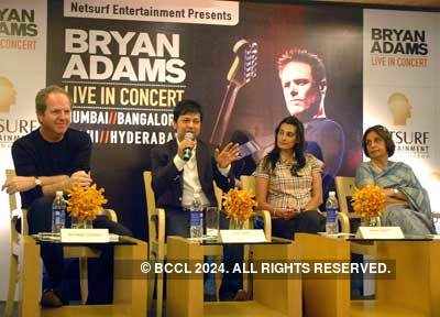 Press meet: 'Bryan Adam Concert'
