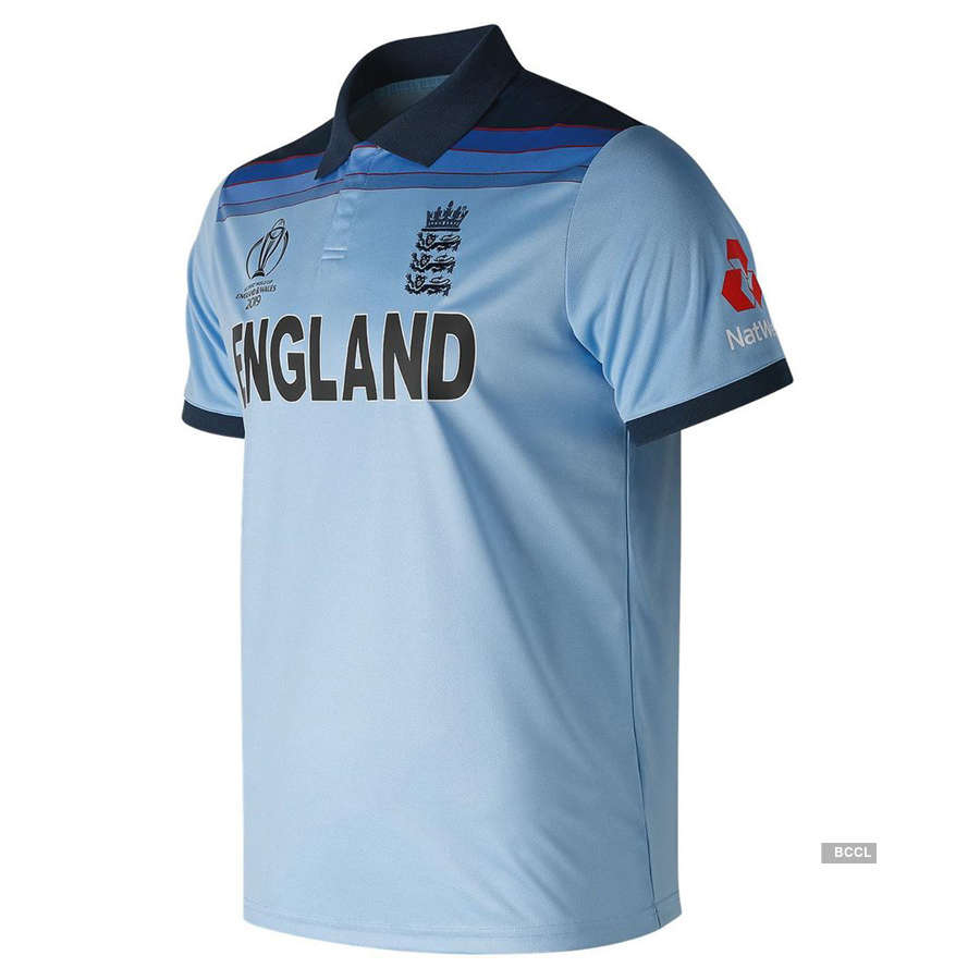 England unveil new jersey for World Cup 2019