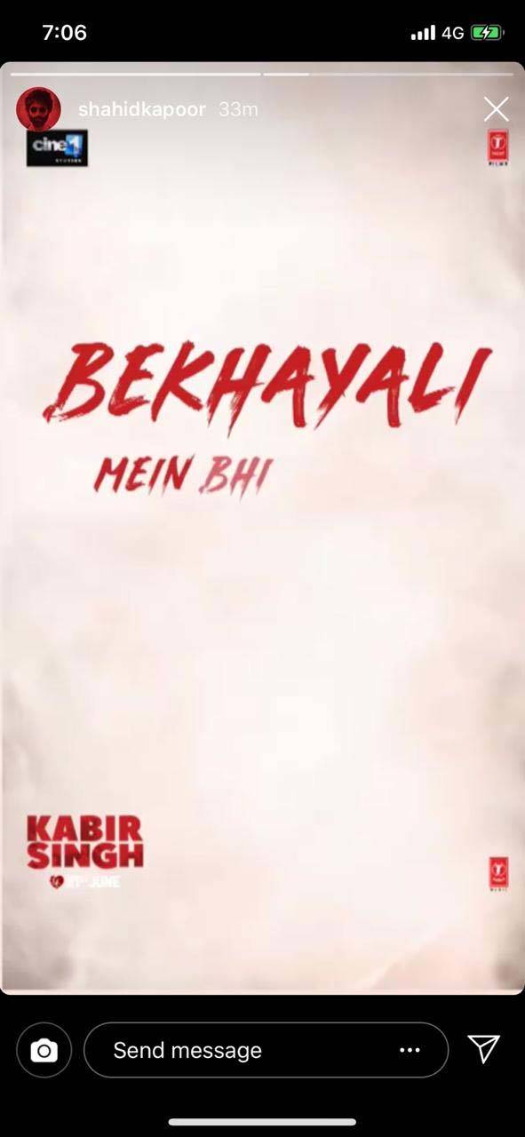 Bekhayali Lyrics In English Meaning Kabir Singh