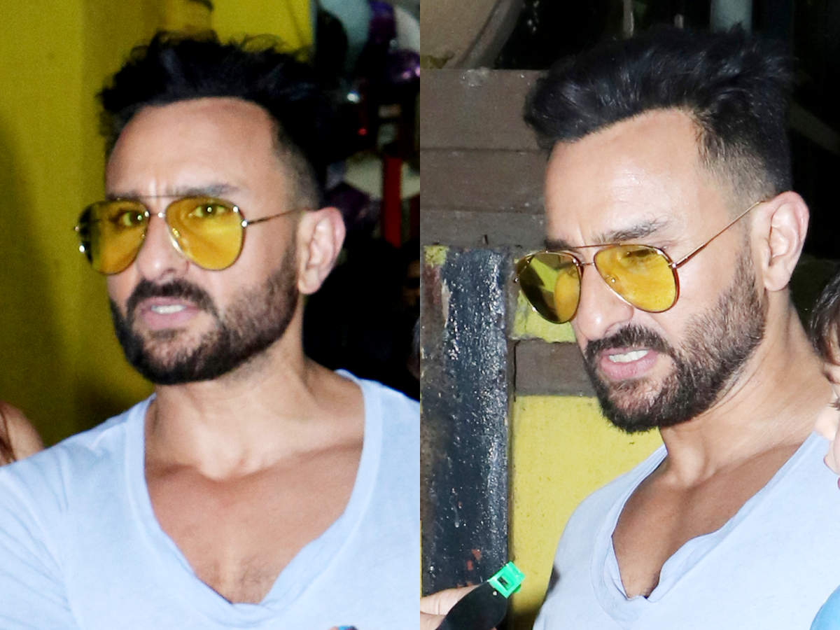 Saif Ali Khan Just Got A New Haircut And It Makes Him Look