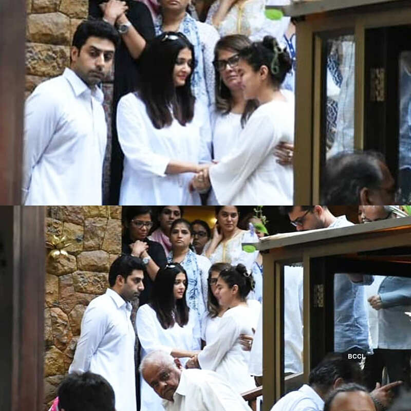 Veeru Devgan funeral pictures