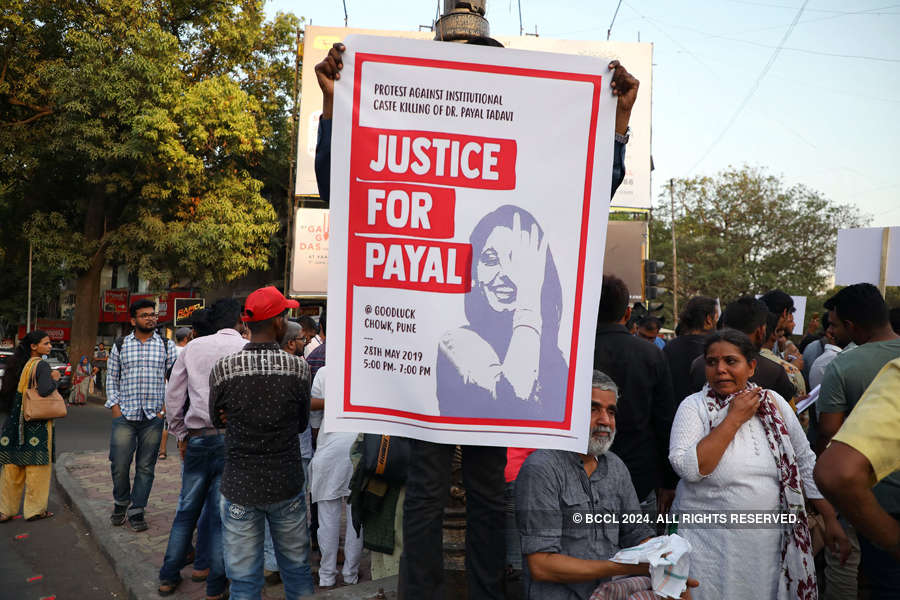 Protests held over suicide of Dr Payal Tadvi