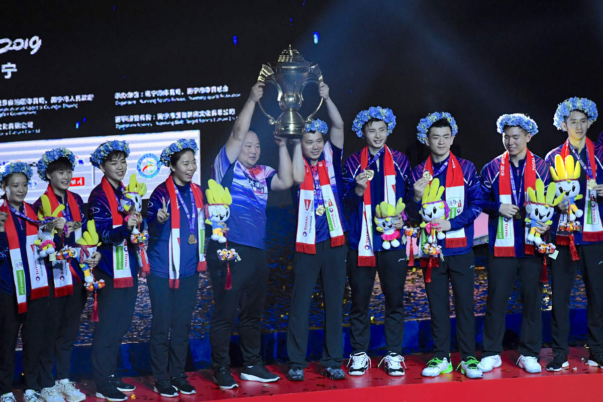 China wins big at Sudirman Cup 2019
